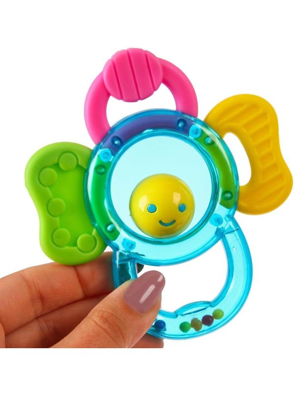 Погремушка «Улыбка» с прорезывателем