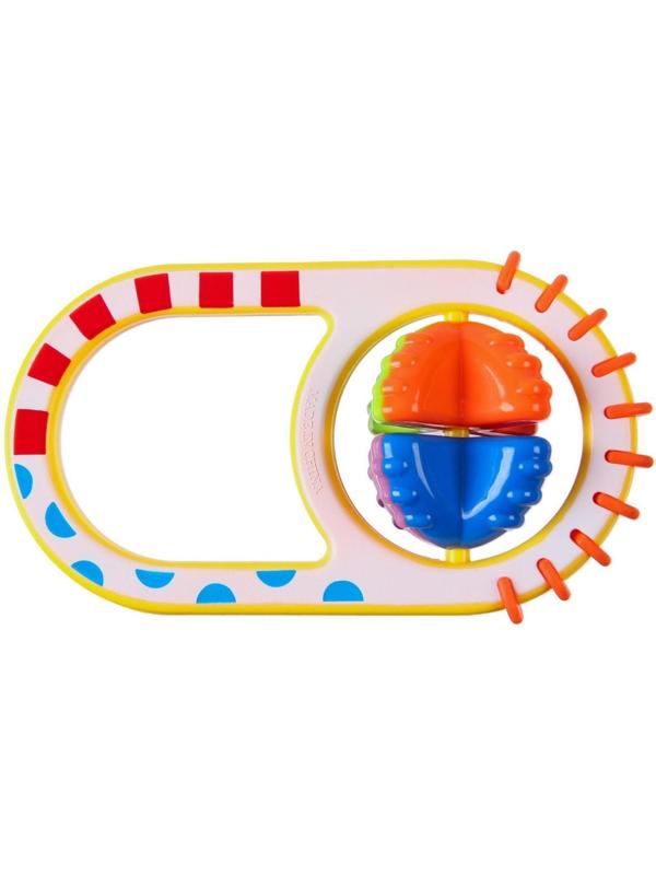 Погремушка «Фактурная ручка», цвет МИКС