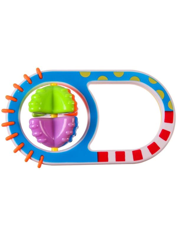 Погремушка «Фактурная ручка», цвет МИКС