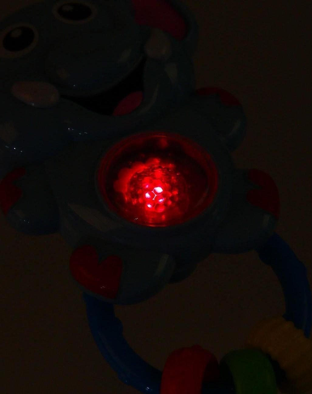 Погремушка со световым эффектом «Слоник»