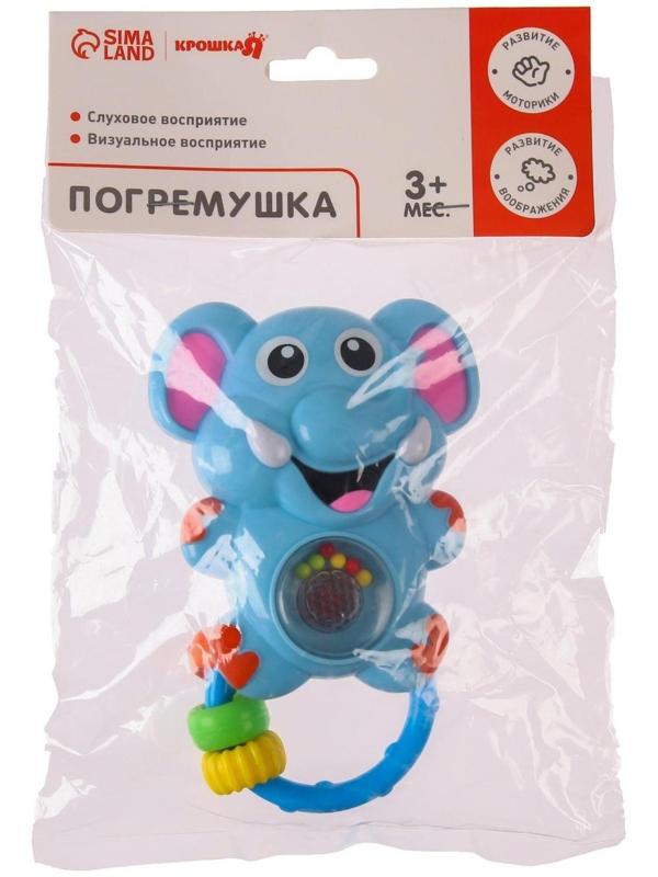 Погремушка со световым эффектом «Слоник»