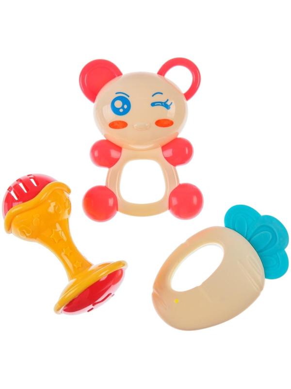 Набор погремушек «Друзья», 6шт, цвет МИКС