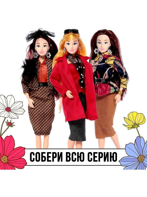 Кукла-модель шарнирная «Высокая мода», цветочный стиль