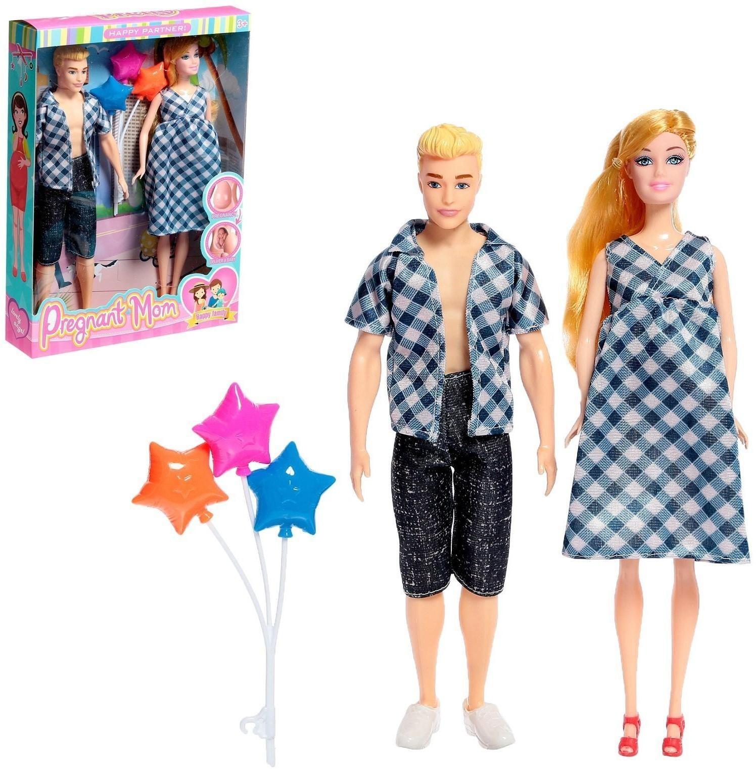 Набор кукол «Семья» с аксессуарами, МИКС