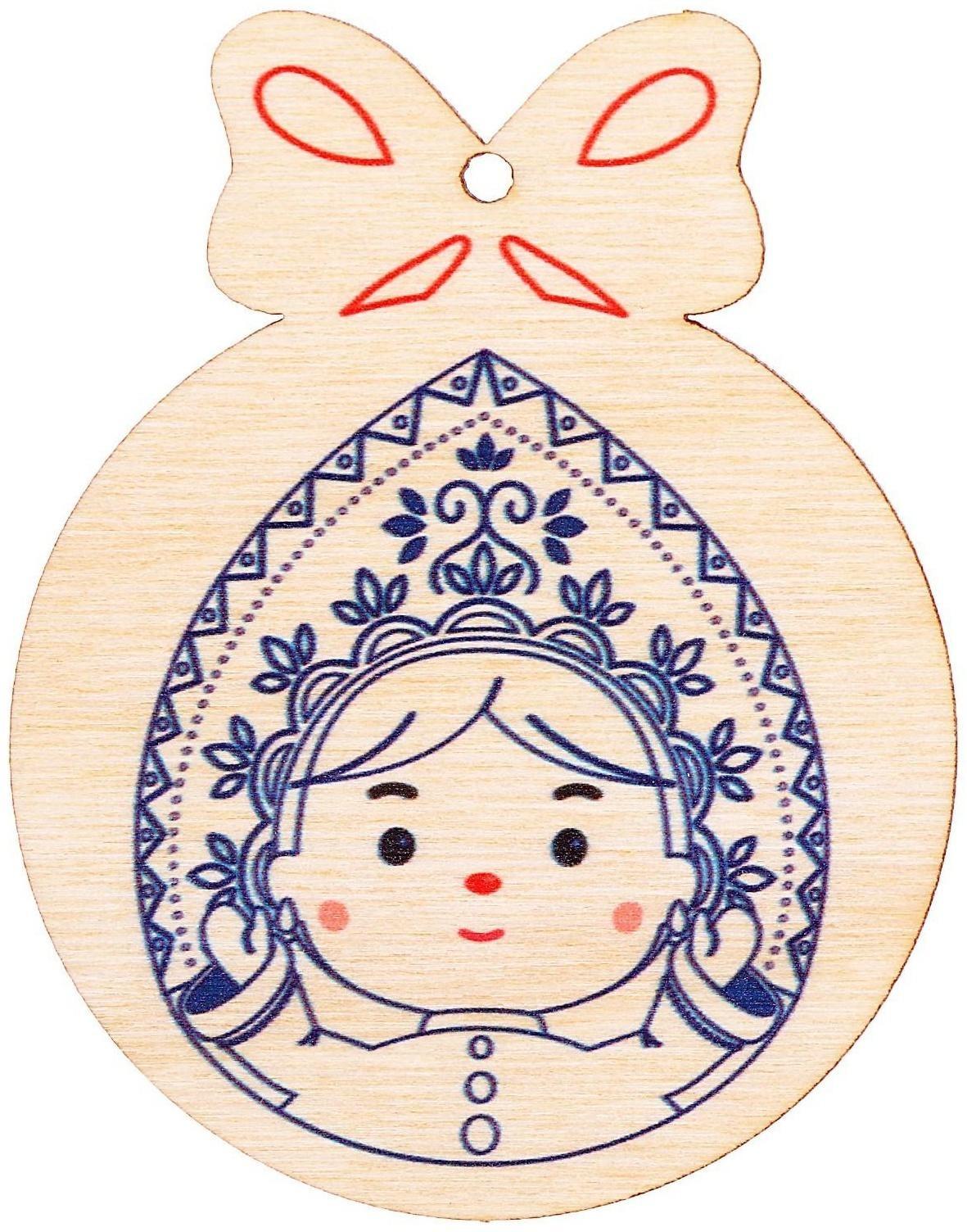 Набор для творчества «Новогодние раскраски. Снегурочка»