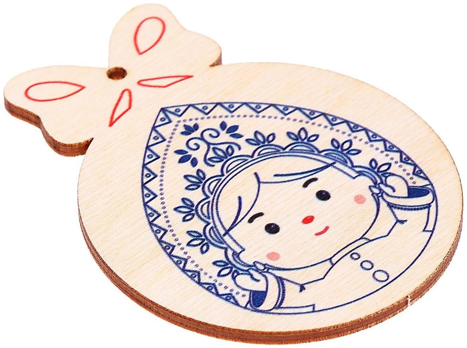 Набор для творчества «Новогодние раскраски. Снегурочка»