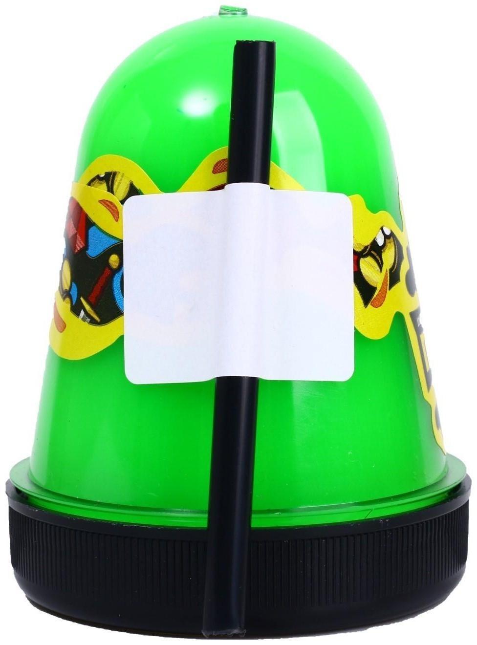 Слайм «Флуоресцентный» Лаймовый, 130 г