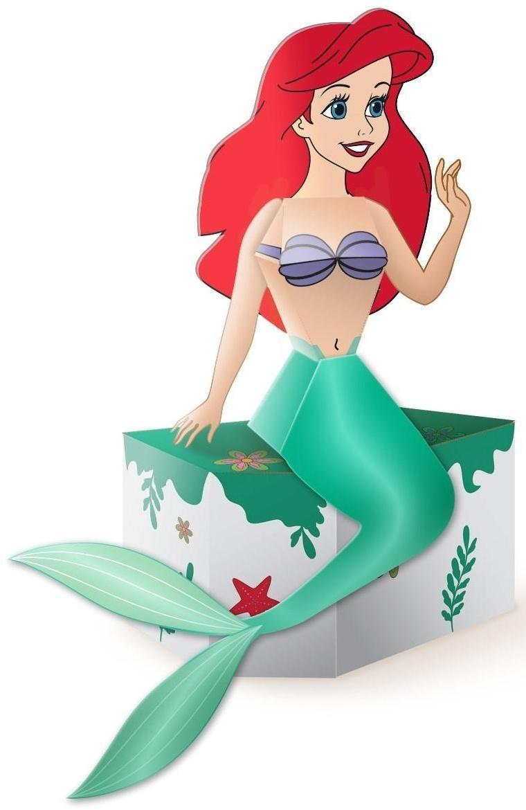 Объёмные аппликации «Бумажные принцессы», А4, Дисней