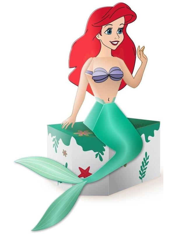 Объёмные аппликации «Бумажные принцессы», А4, Дисней