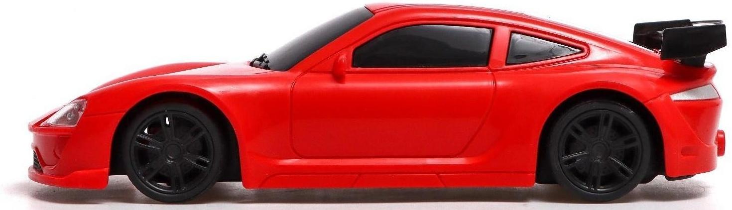 Машина радиоуправляемая «Купе», работает от батареек, цвет красный