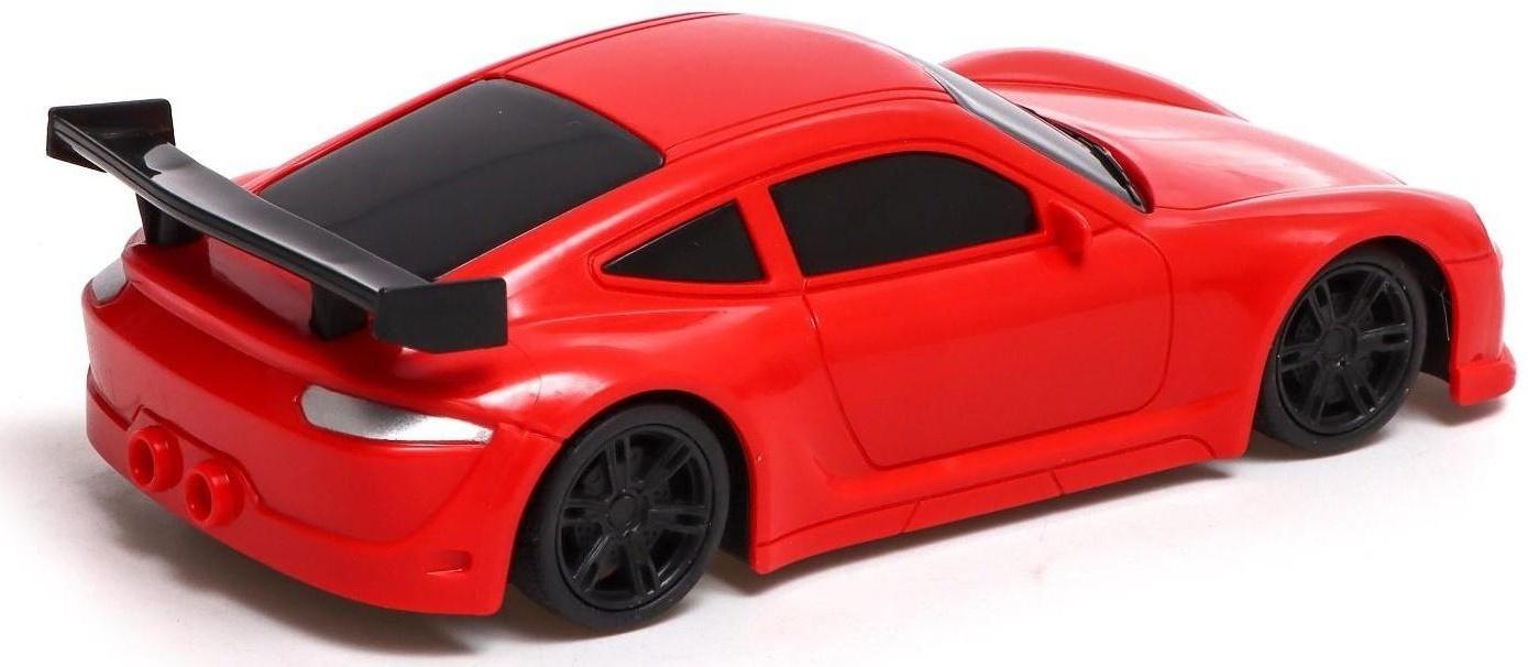 Машина радиоуправляемая «Купе», работает от батареек, цвет красный