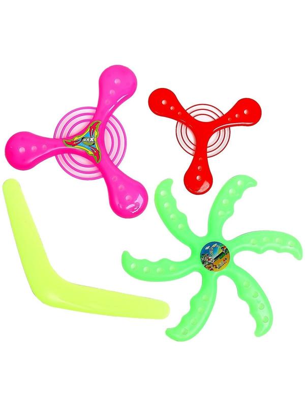 Бумеранг, набор 4 штуки, цвета МИКС