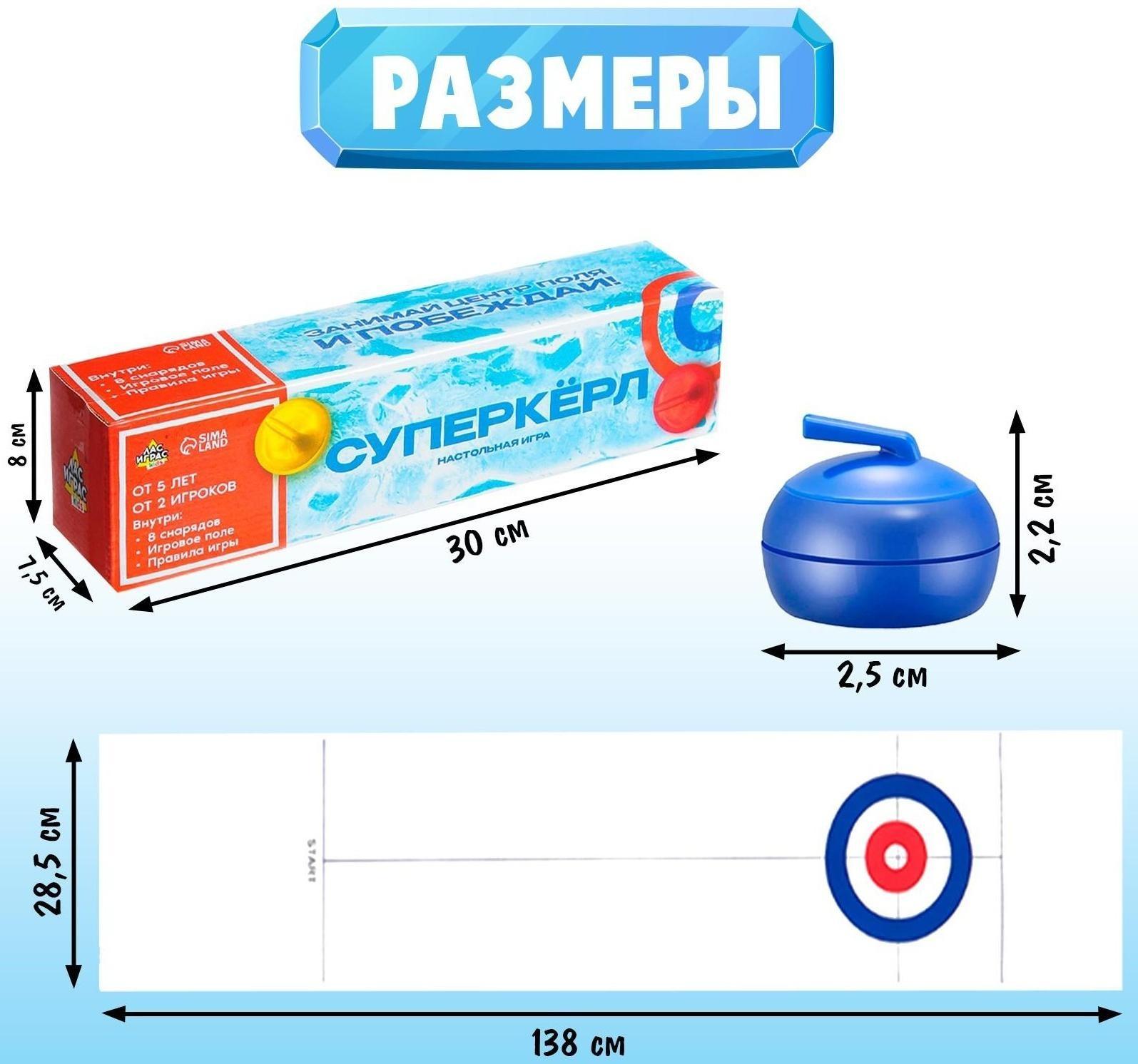 Настольная игра «Суперкёрл»