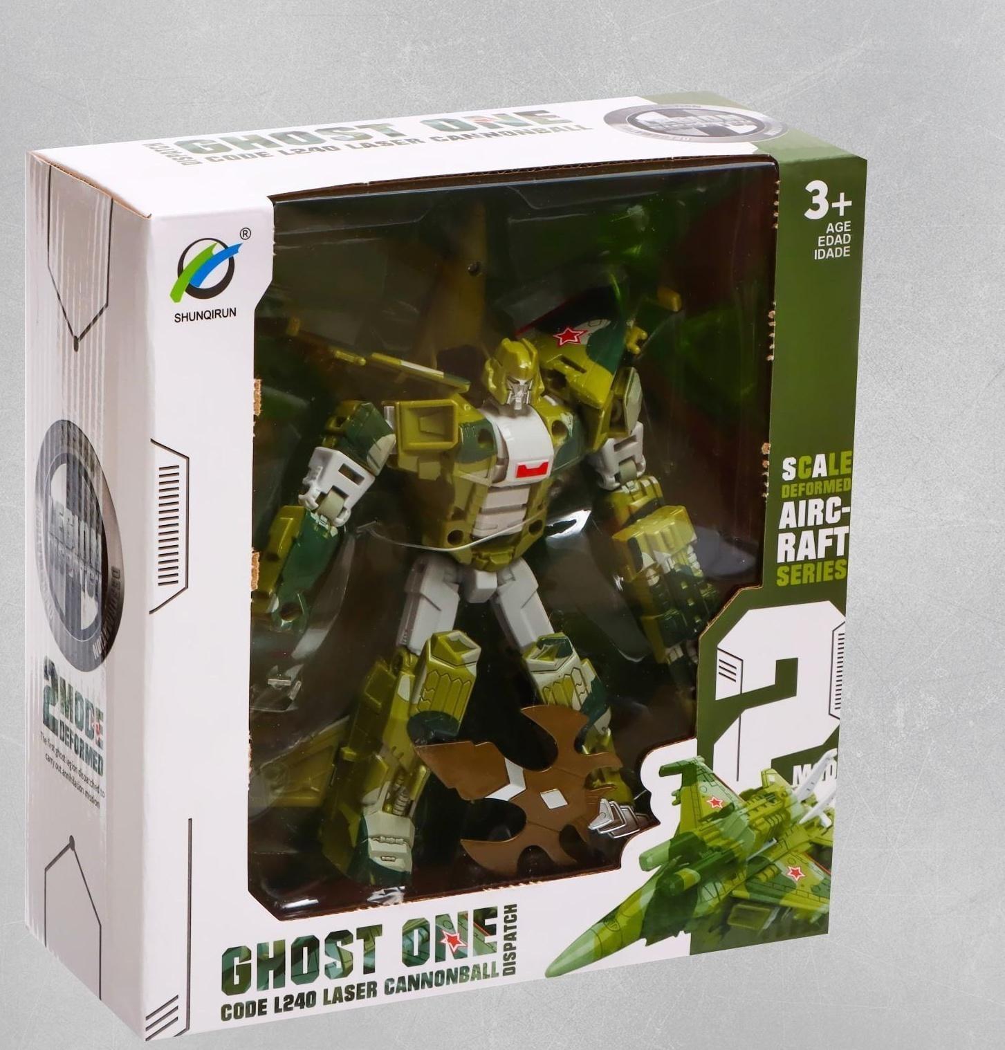 Робот «Истребитель», трансформируется, цвета МИКС