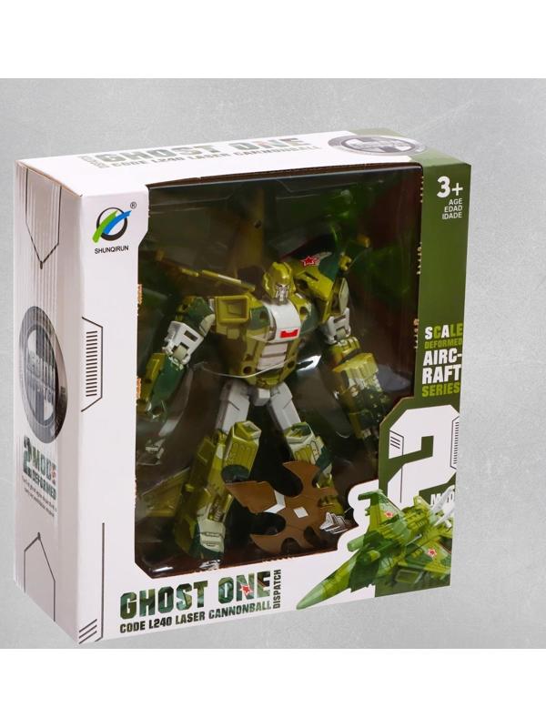 Робот «Истребитель», трансформируется, цвета МИКС