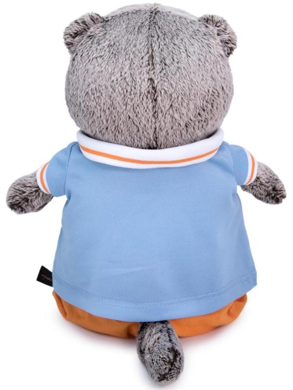 Мягкая игрушка «Басик в голубом поло», 25 см