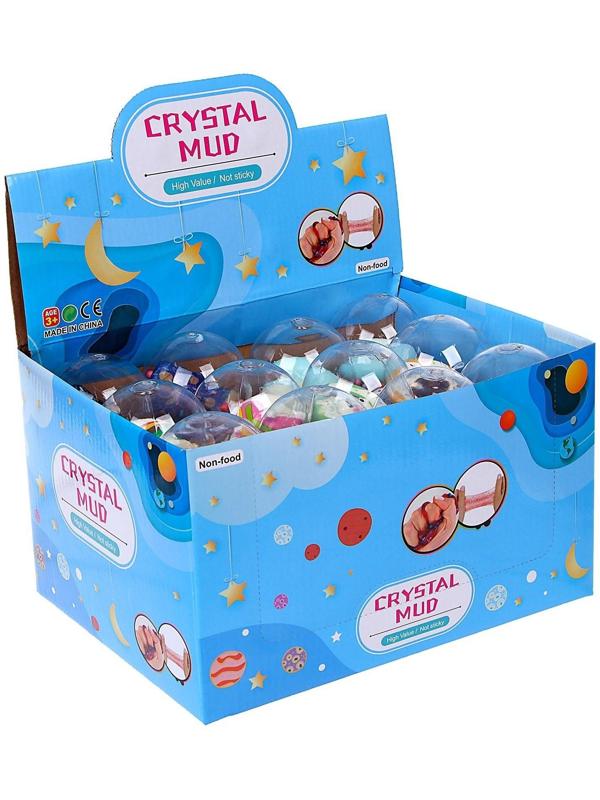 Лизун «Звери» с игрушкой, цвета МИКС