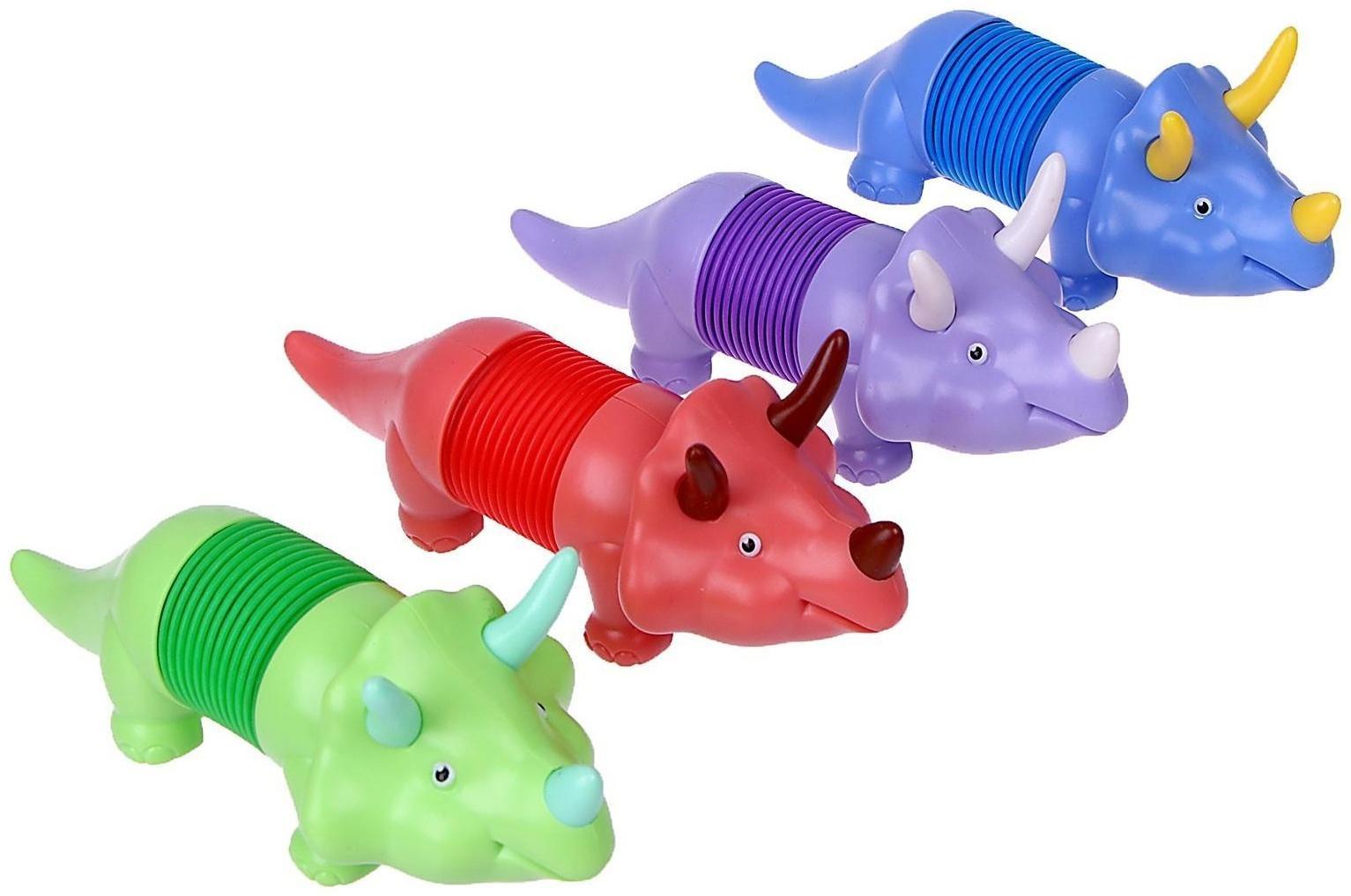 Развивающая игрушка «Динозавр», цвета МИКС