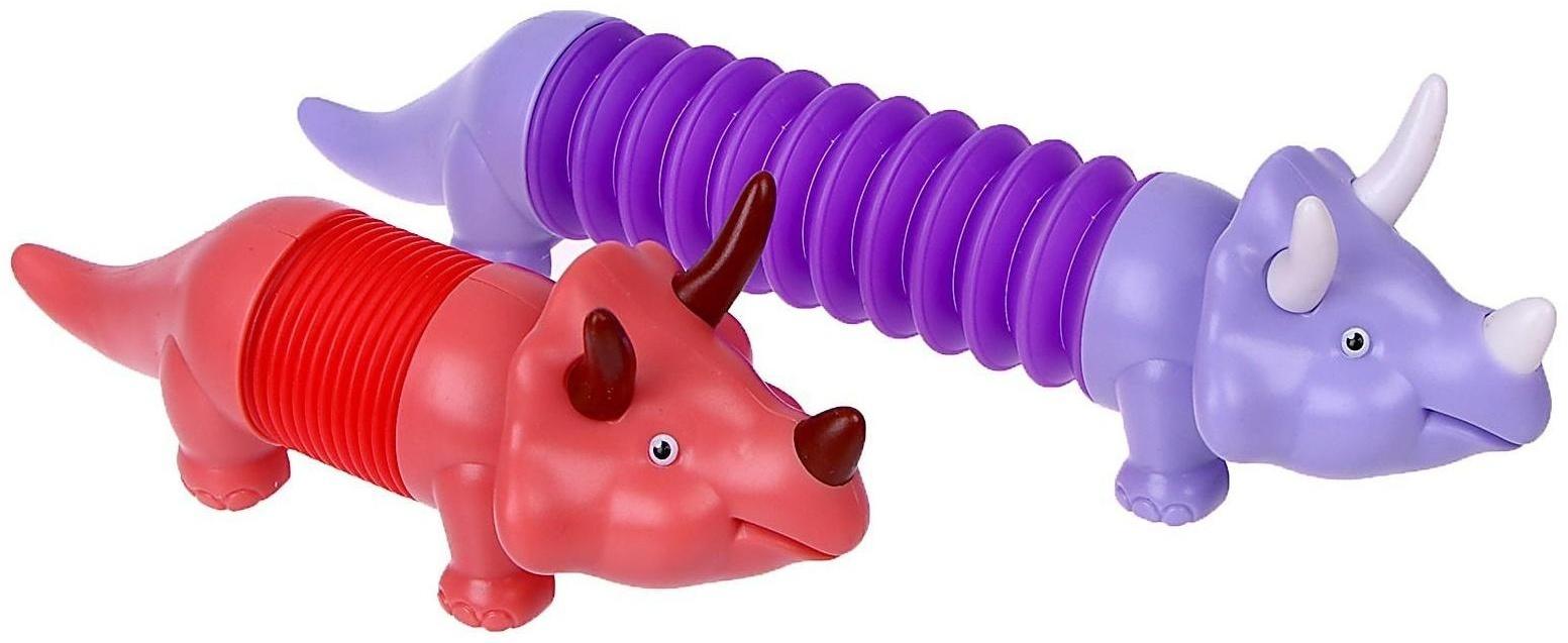 Развивающая игрушка «Динозавр», цвета МИКС