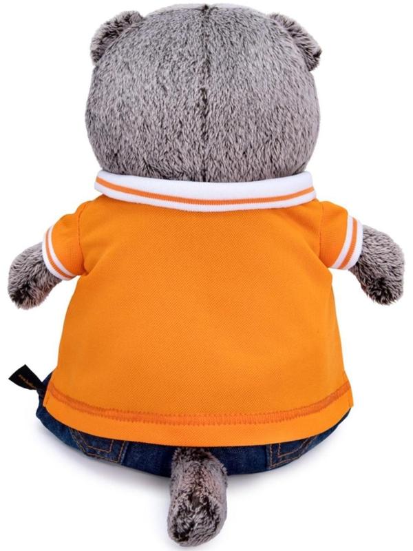 Мягкая игрушка «Басик в джинсах и футболке поло», 25 см