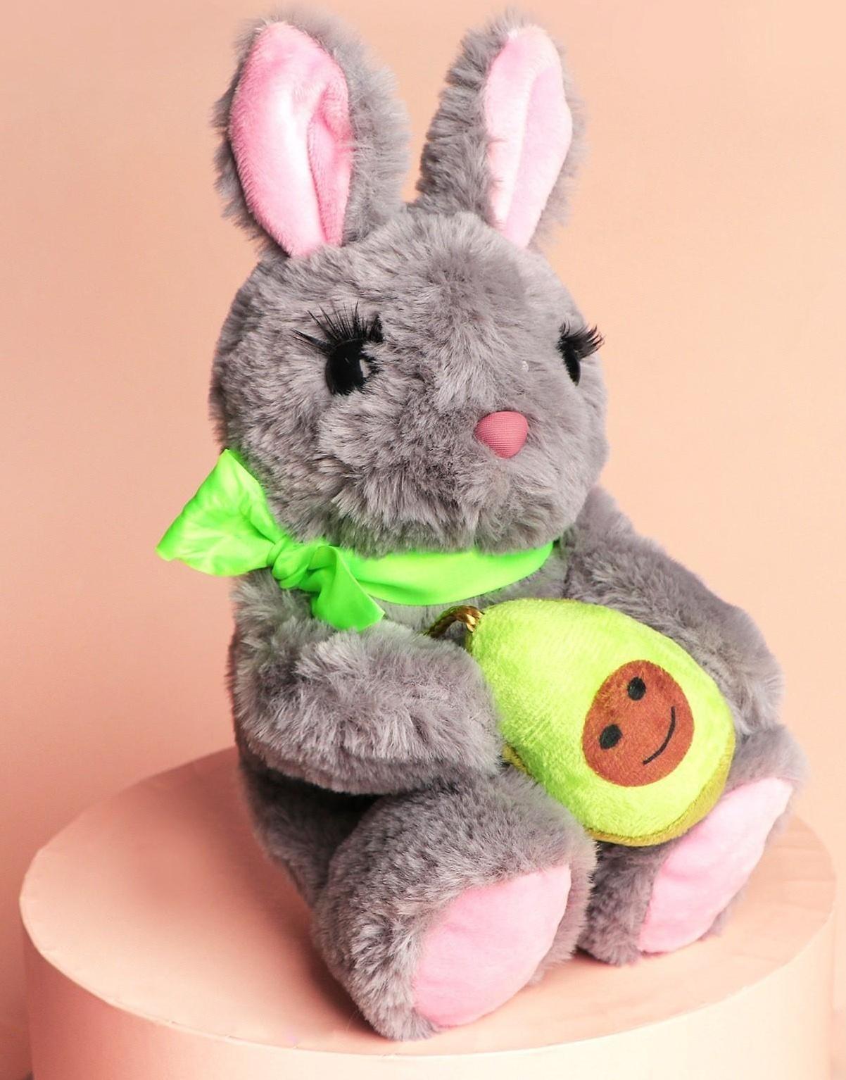 Мягкая игрушка Зайка с авокадо