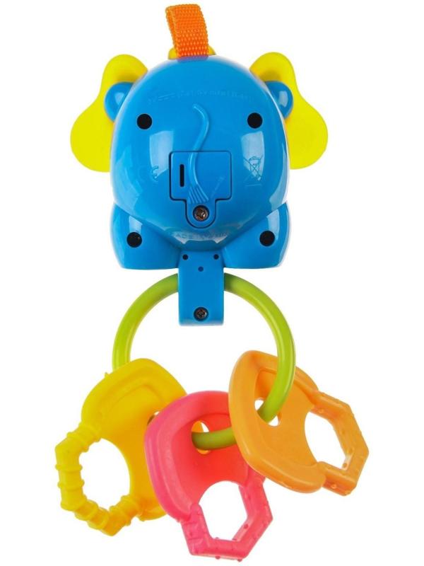 Погремушка «Слоник» прорезыватели на кольце