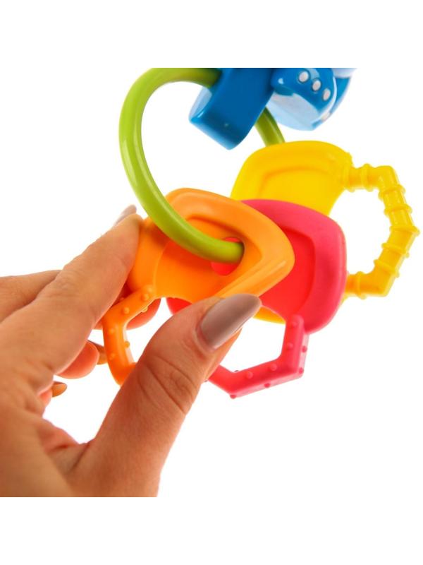 Погремушка «Слоник» прорезыватели на кольце