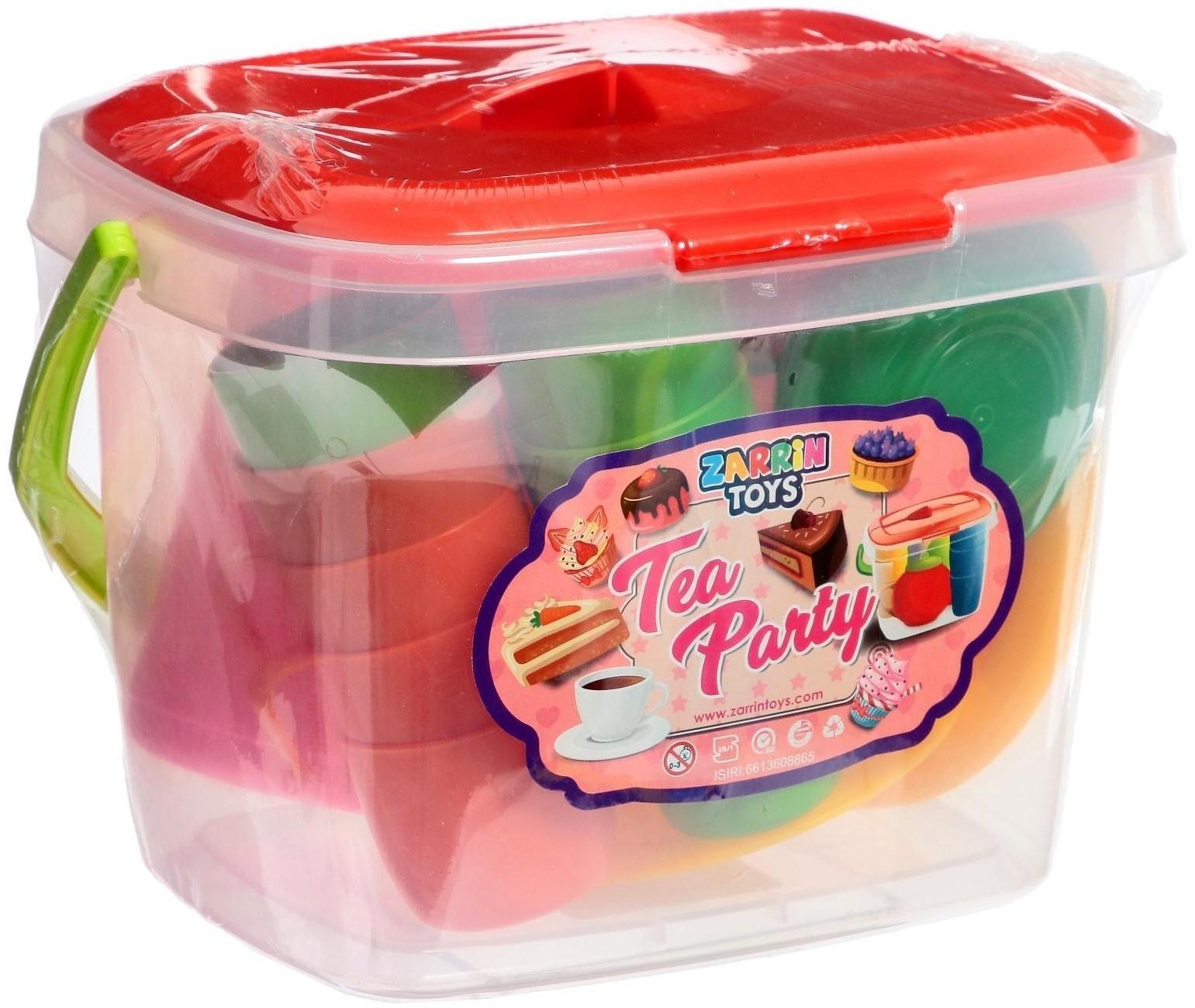 Игровой набор «Корзинка для чаепития», 35 предметов, МИКС