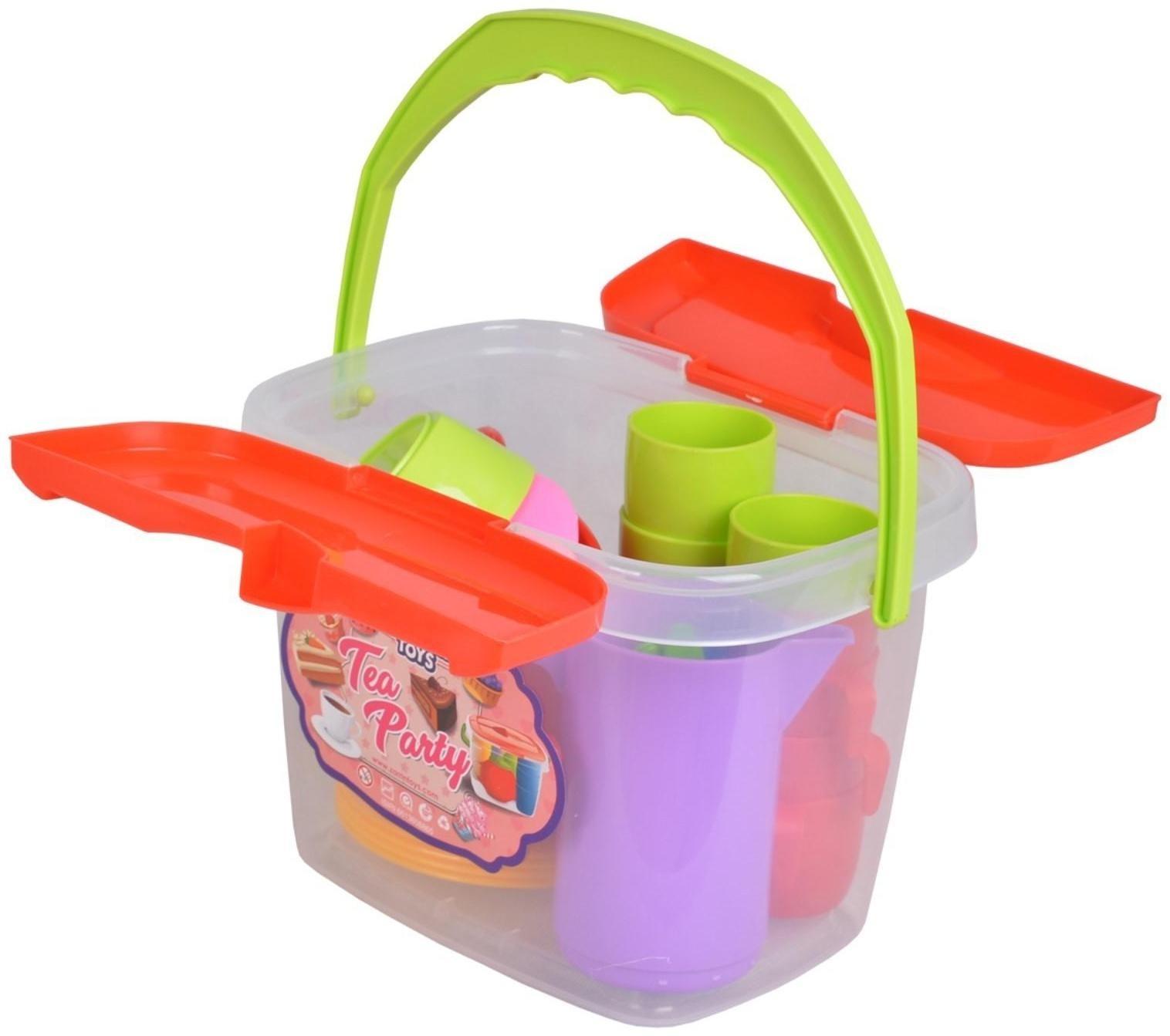 Игровой набор «Корзинка для чаепития», 35 предметов, МИКС