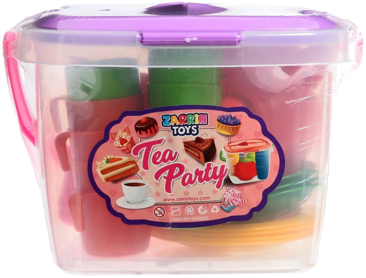 Игровой набор «Корзинка для чаепития», 35 предметов, МИКС