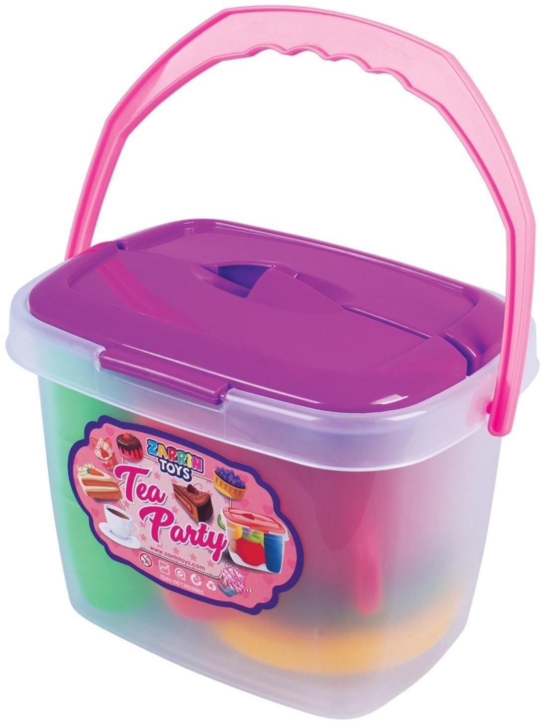 Игровой набор «Корзинка для чаепития», 35 предметов, МИКС