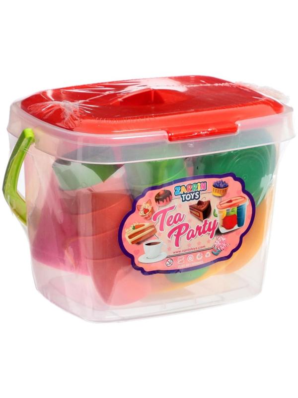 Игровой набор «Корзинка для чаепития», 35 предметов, МИКС