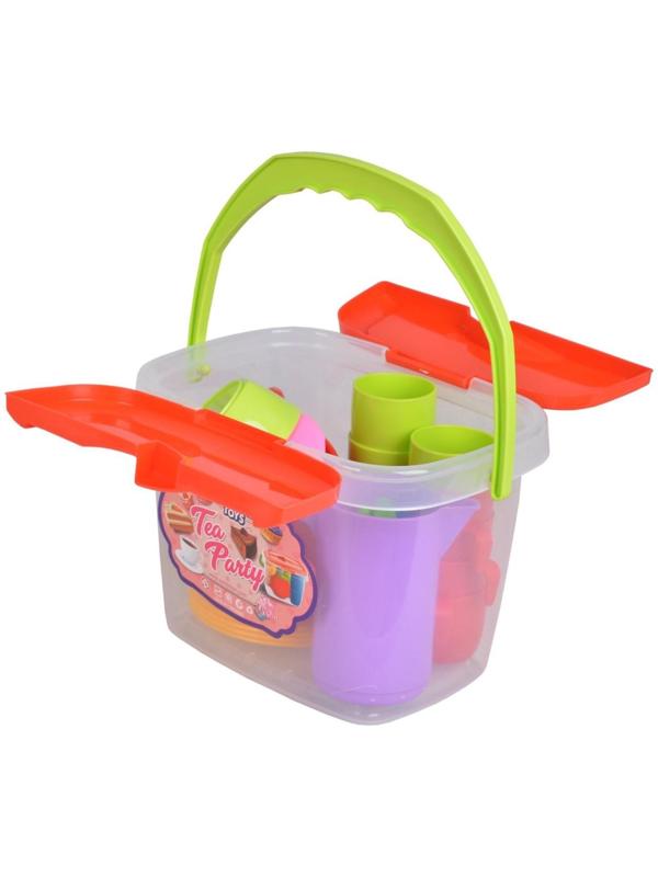 Игровой набор «Корзинка для чаепития», 35 предметов, МИКС