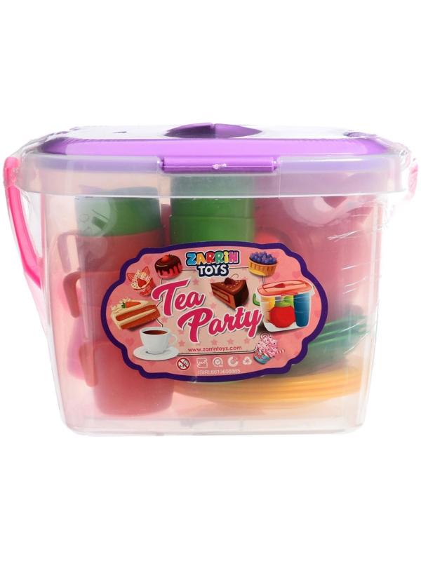 Игровой набор «Корзинка для чаепития», 35 предметов, МИКС