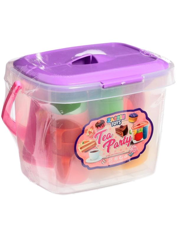 Игровой набор «Корзинка для чаепития», 35 предметов, МИКС