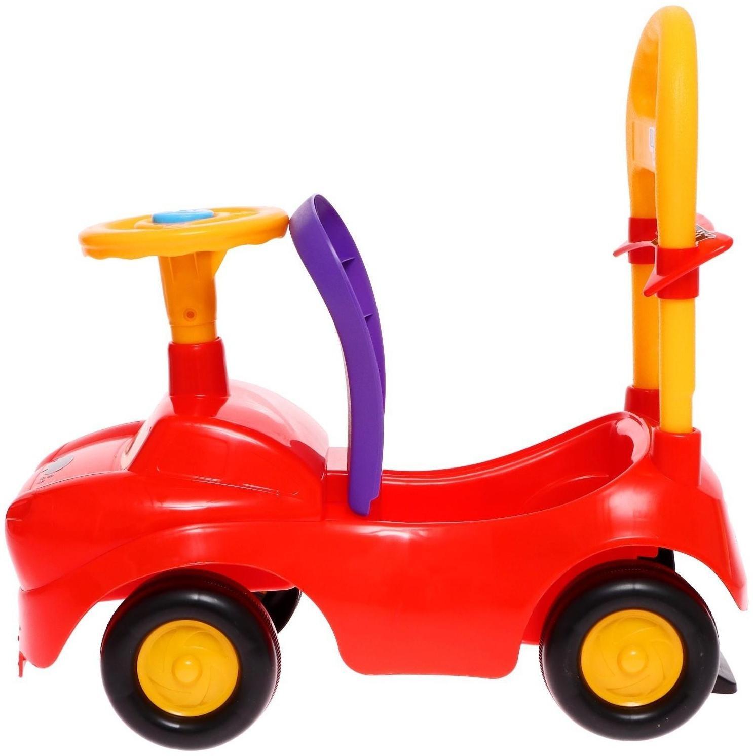 Машина-каталка Zarrin TinyTot, с клаксоном, цвет красный