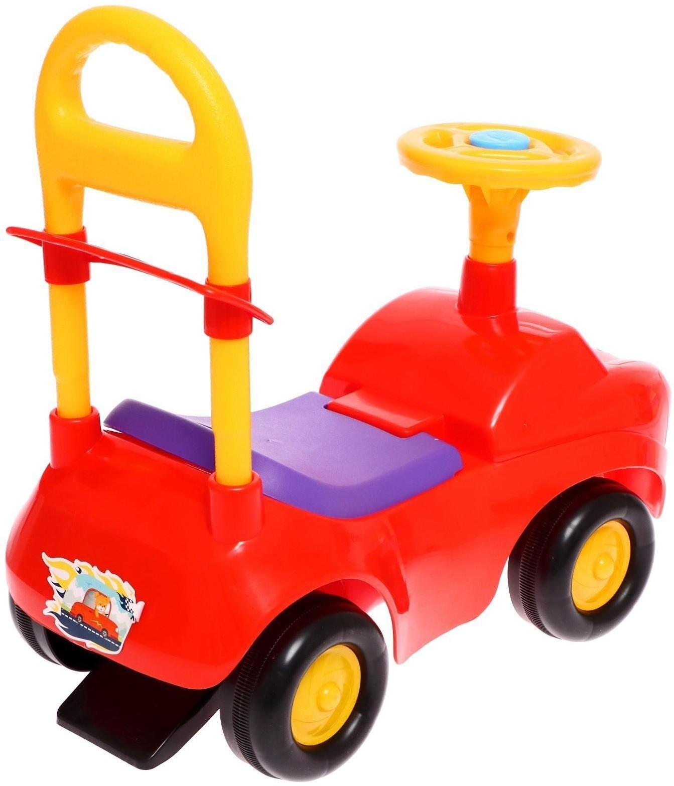 Машина-каталка Zarrin TinyTot, с клаксоном, цвет красный