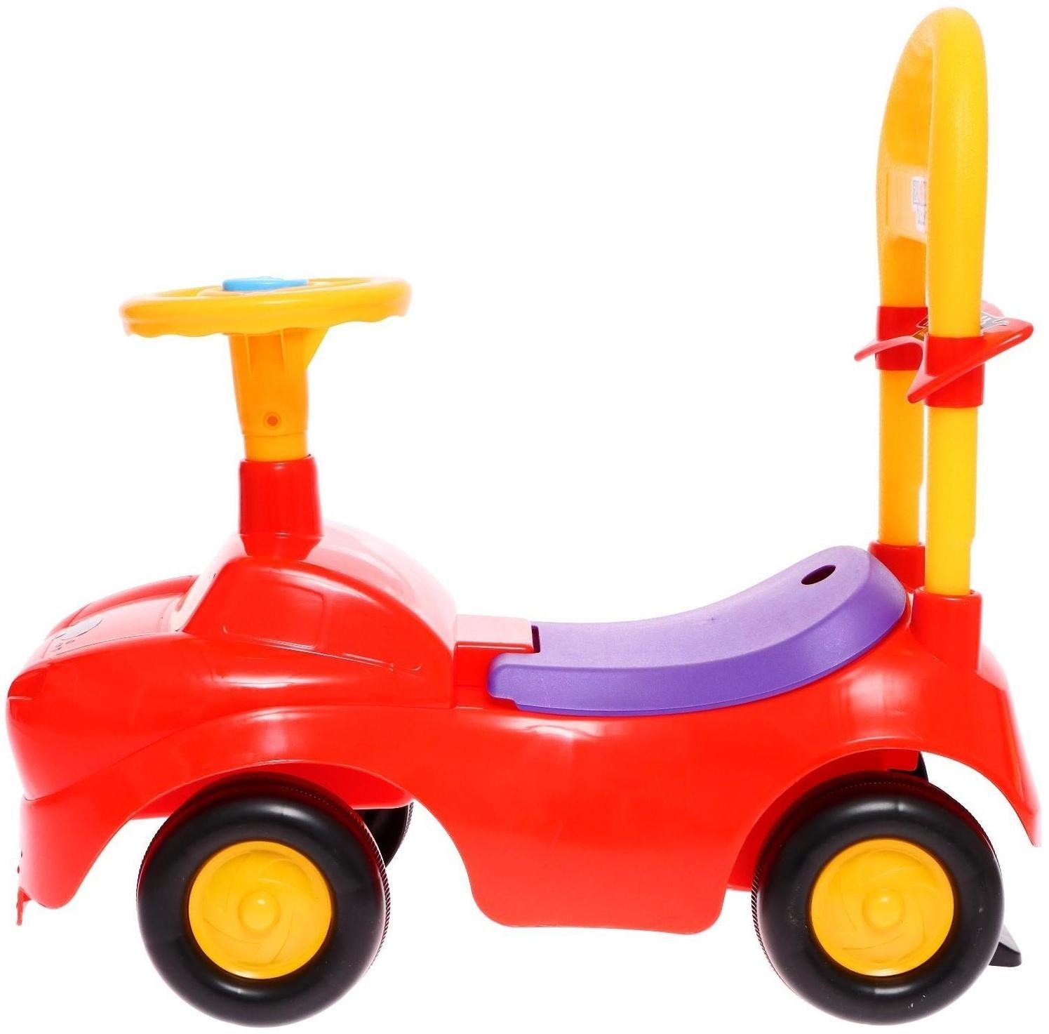 Машина-каталка Zarrin TinyTot, с клаксоном, цвет красный