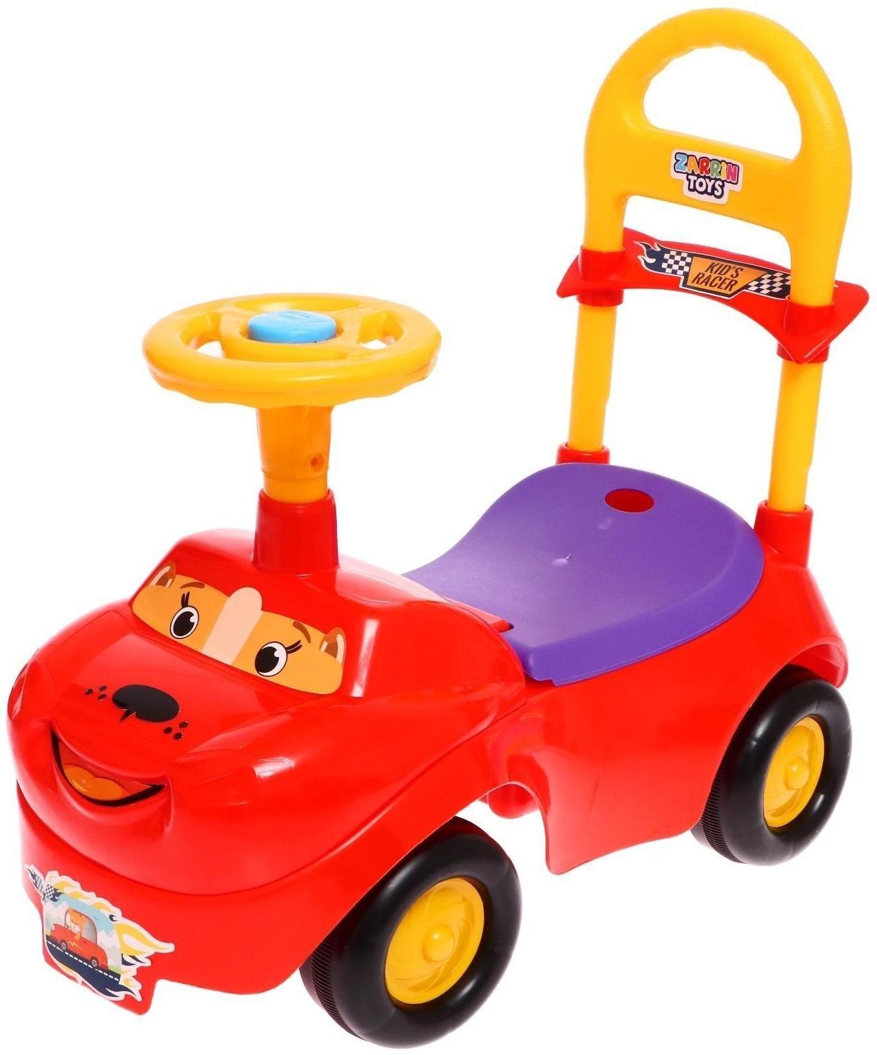 Машина-каталка Zarrin TinyTot, с клаксоном, цвет красный