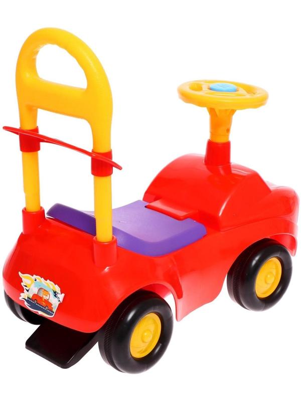 Машина-каталка Zarrin TinyTot, с клаксоном, цвет красный
