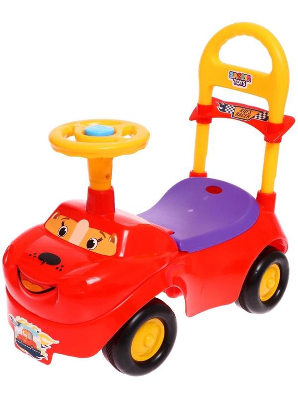 Машина-каталка Zarrin TinyTot, с клаксоном, цвет красный