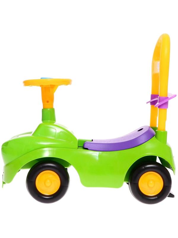 Машина-каталка Zarrin TinyTot, с клаксоном, цвет салатовый