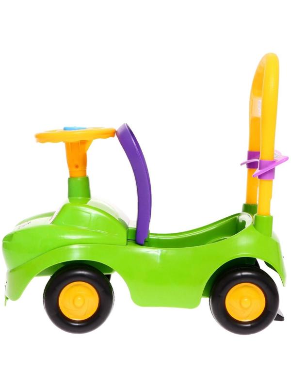 Машина-каталка Zarrin TinyTot, с клаксоном, цвет салатовый
