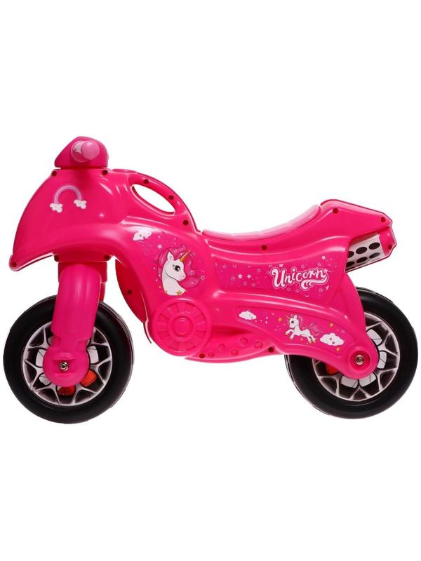 Толокар «Мой первый мотоцикл», цвет розовый