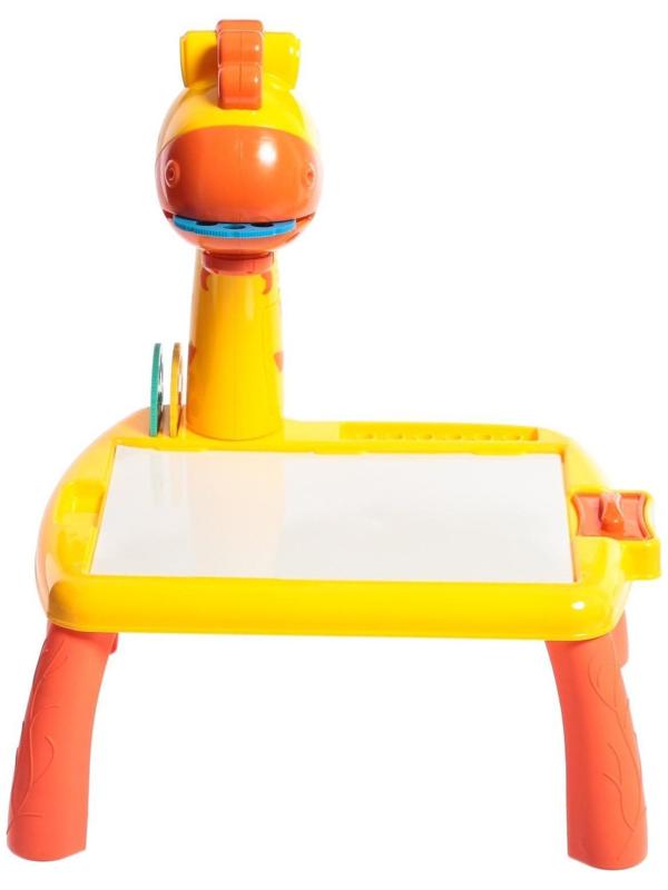 Проектор-столик «Жирафик», свет, звук, цвета МИКС