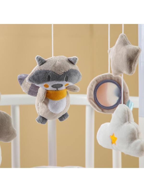 Мобиль музыкальный «Енотик», заводной, мягкие игрушки