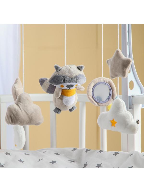 Мобиль музыкальный «Енотик», заводной, мягкие игрушки