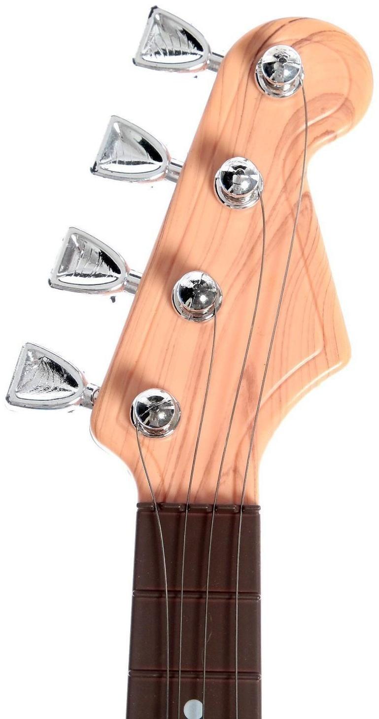 Игрушка музыкальная «Гитара рокер», звуковые эффекты, цвет синий