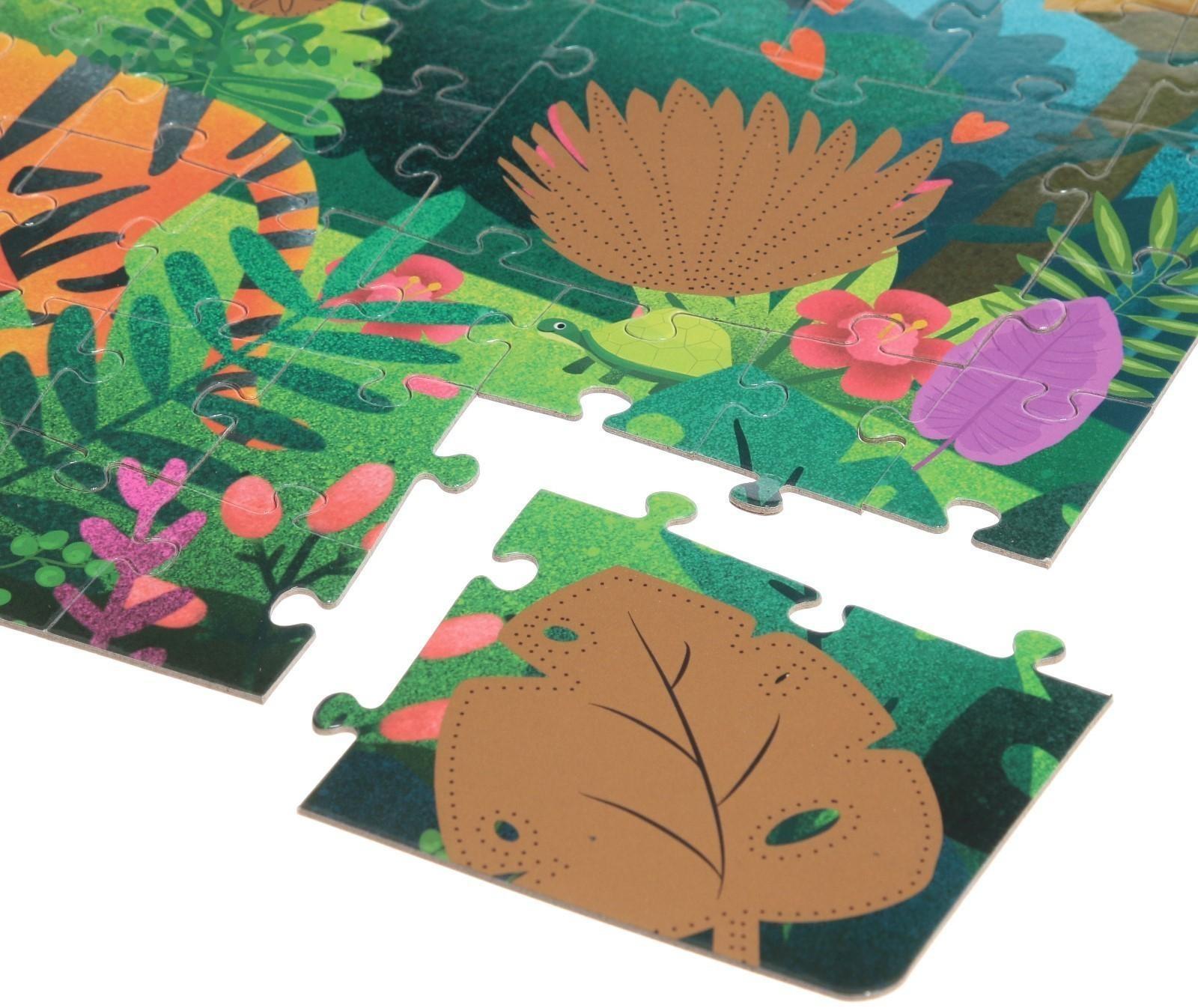 Пазл со скретч слоем «Секрет тропиков», 92 детали