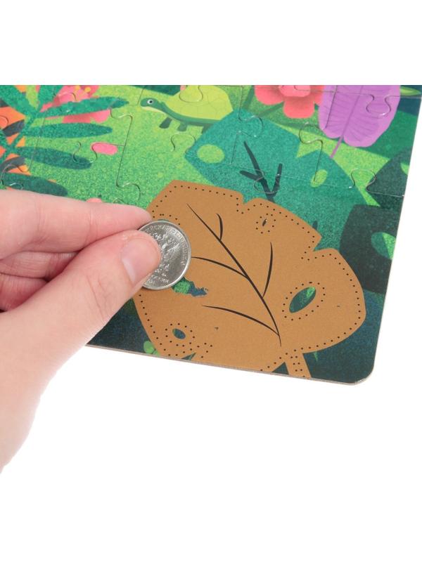 Пазл со скретч слоем «Секрет тропиков», 92 детали